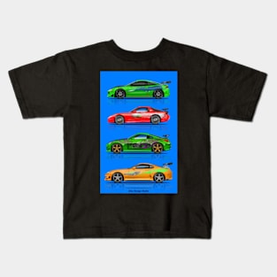 Legendary JDM cars!!! Kids T-Shirt